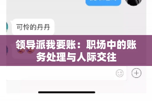 领导派我要账：职场中的账务处理与人际交往