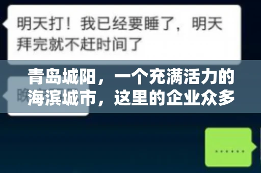 青岛城阳，一个充满活力的海滨城市，这里的企业众多，商业活动频繁。然而，随之而来的问题也不少，其中最让人头疼的就是要账难。今天，我们就来聊聊青岛城阳的“要账”那些事儿。